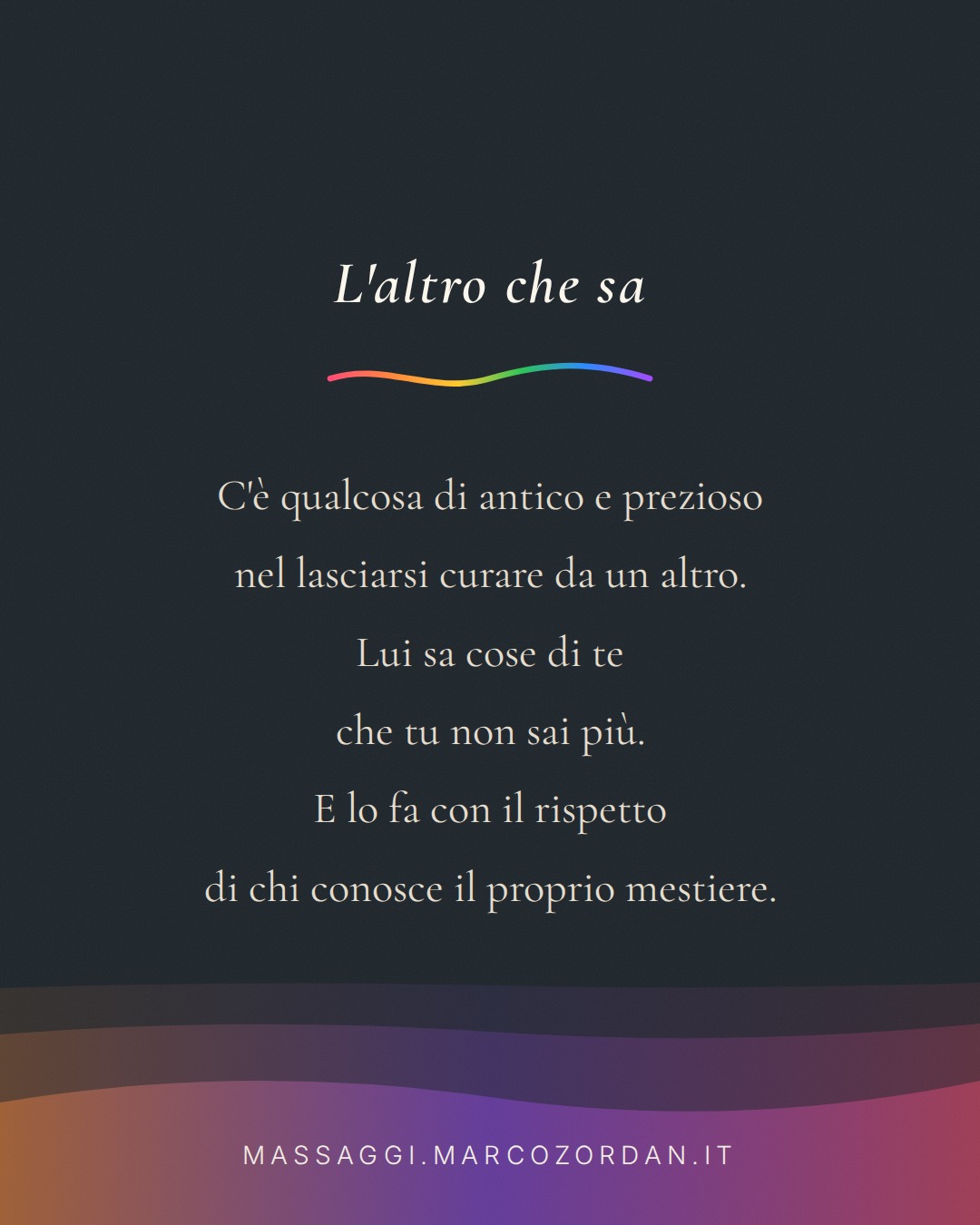 L’altro che sa
