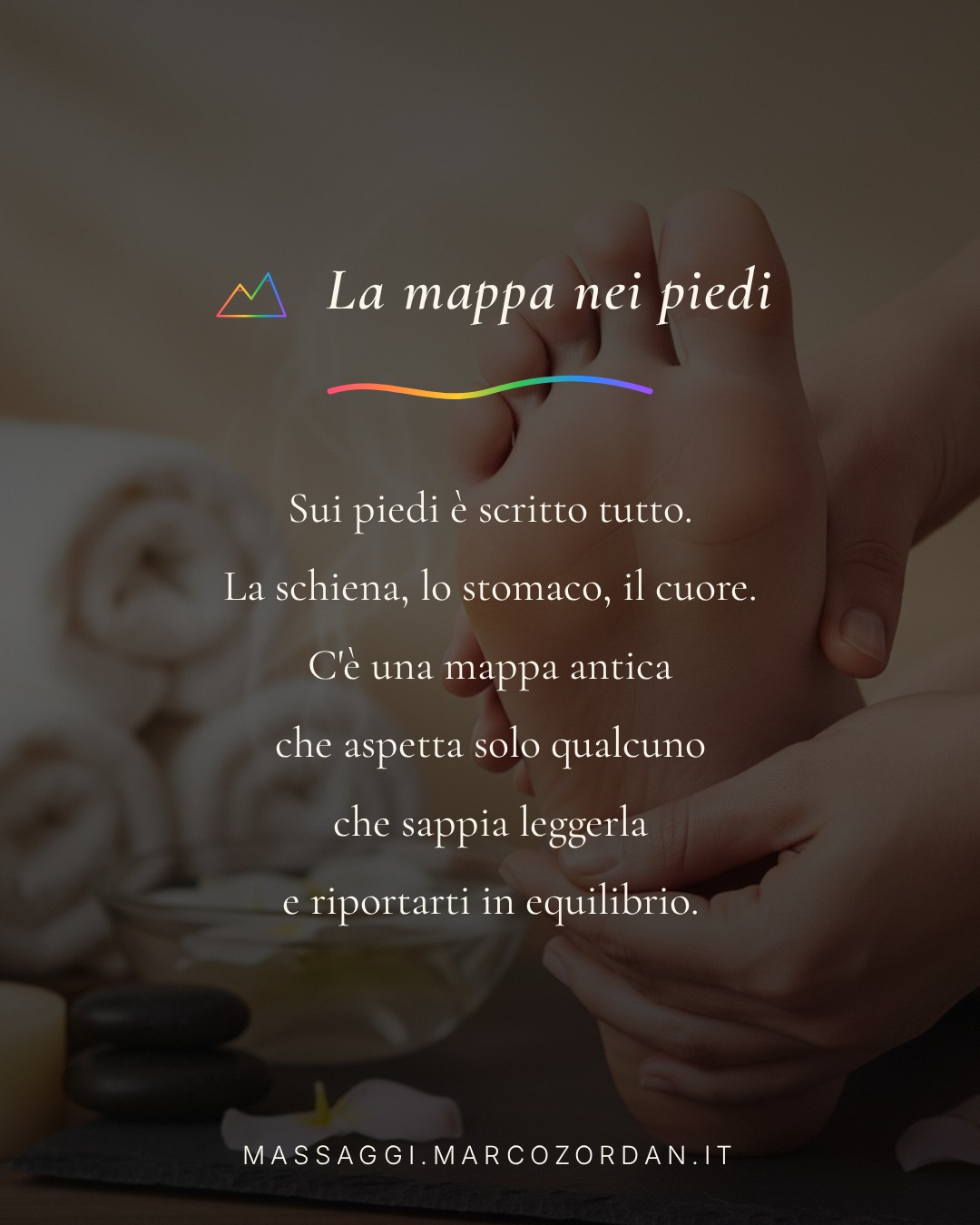 La mappa nei piedi